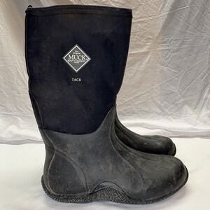 The Original Muck Boot Co. Tack Calf High Boots Rubber Mens 12 Womens 13